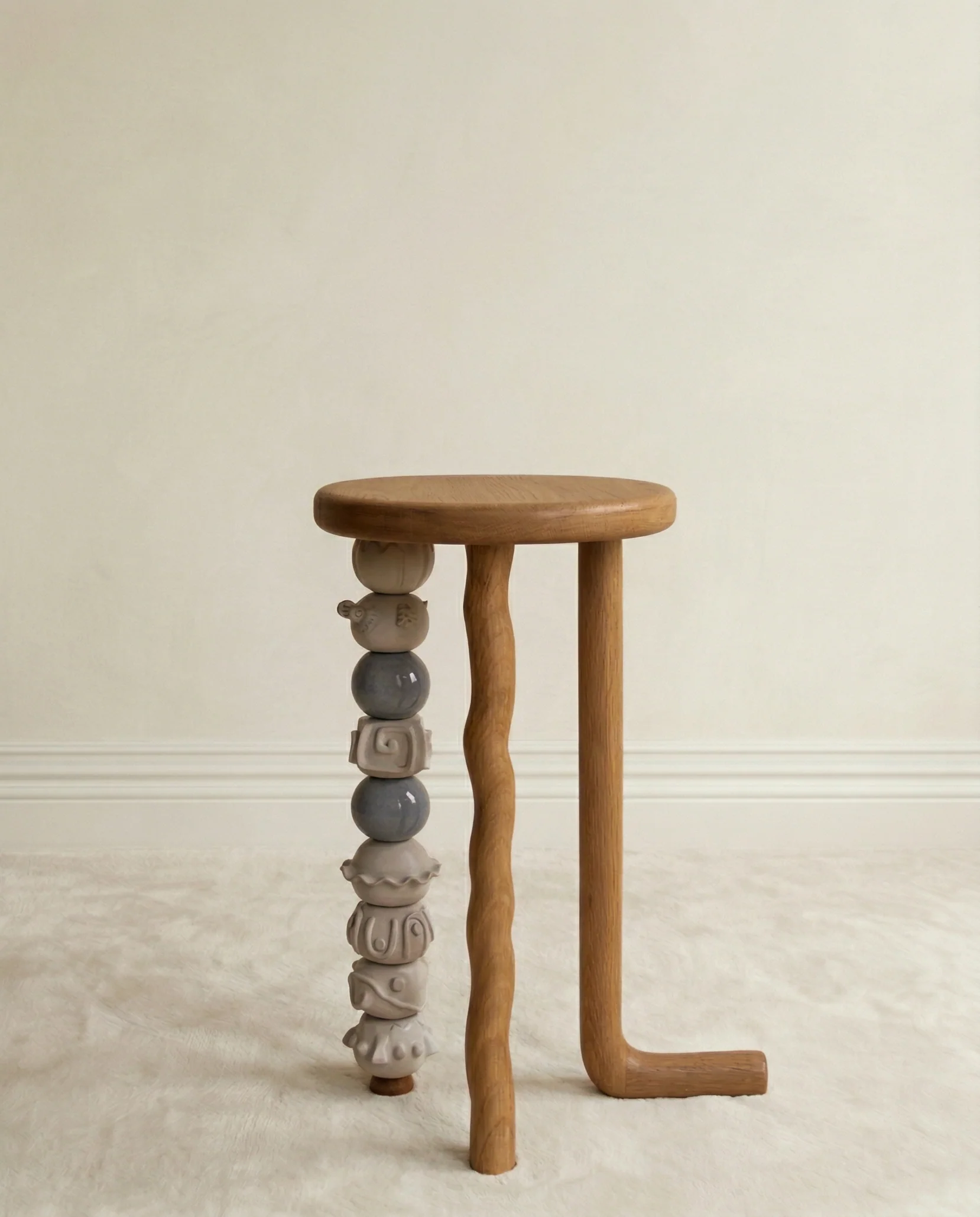 Beaded Side Table