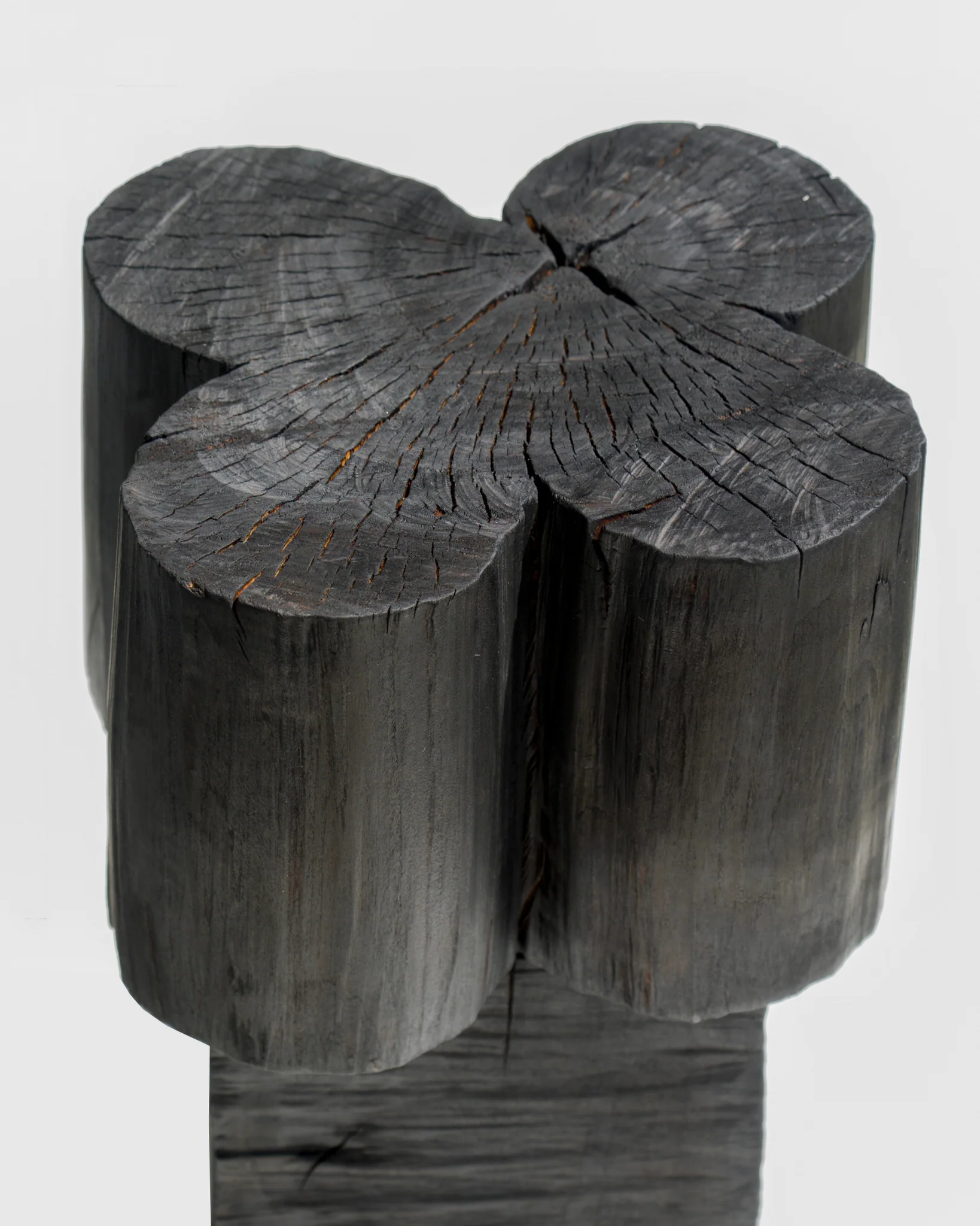 Burnt Black Coffee Table/Stool - Image 6