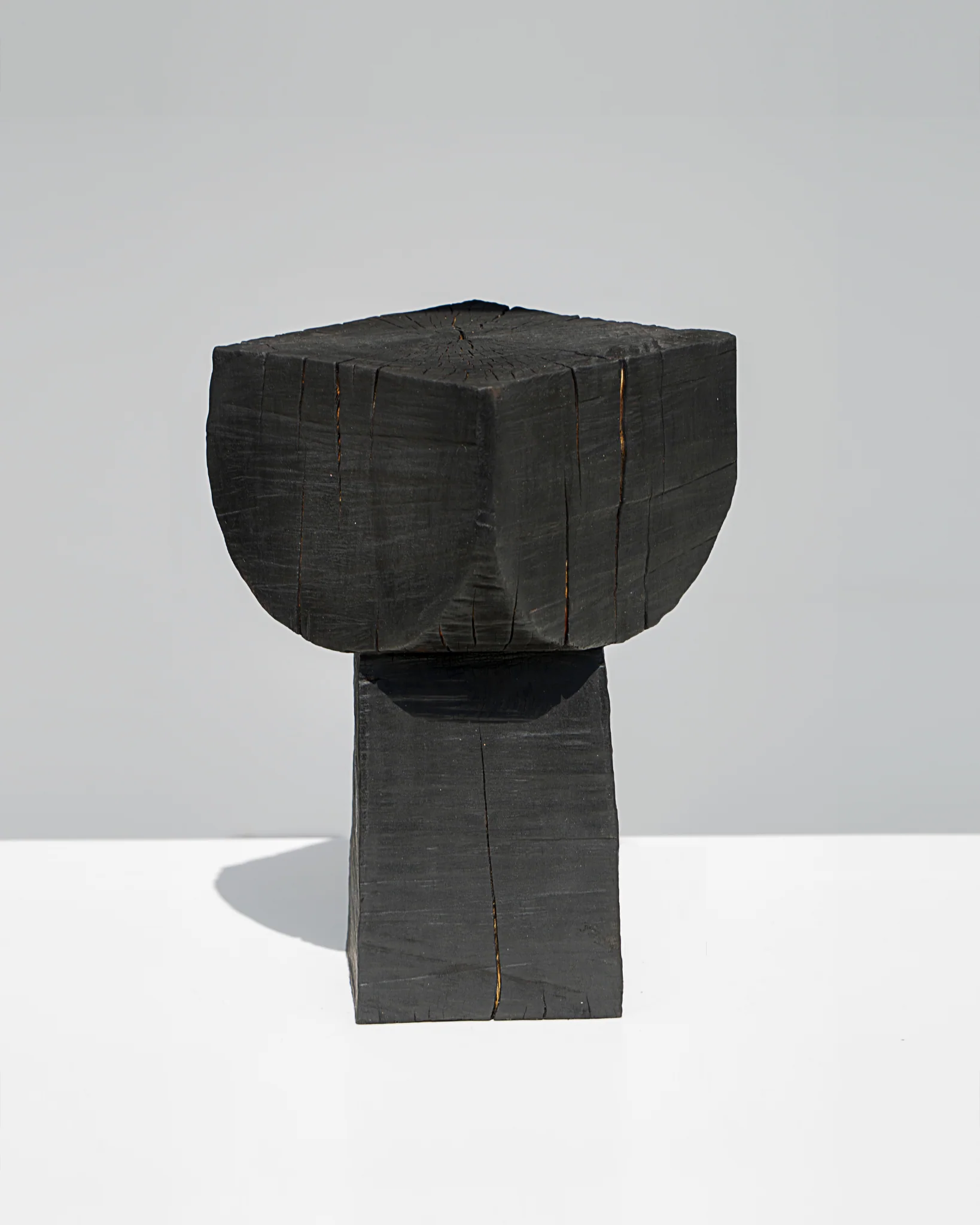 Burnt Black Coffee Table/Stool - Image 9