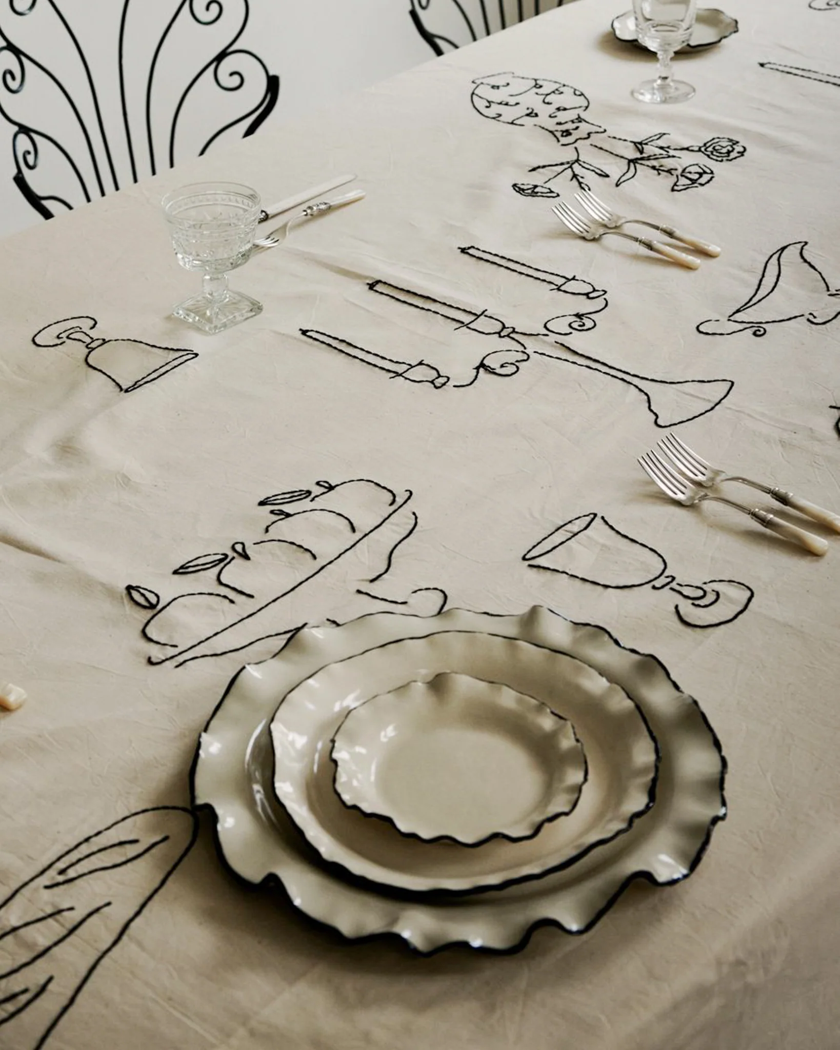 Embroidered Tablecloth - Image 5