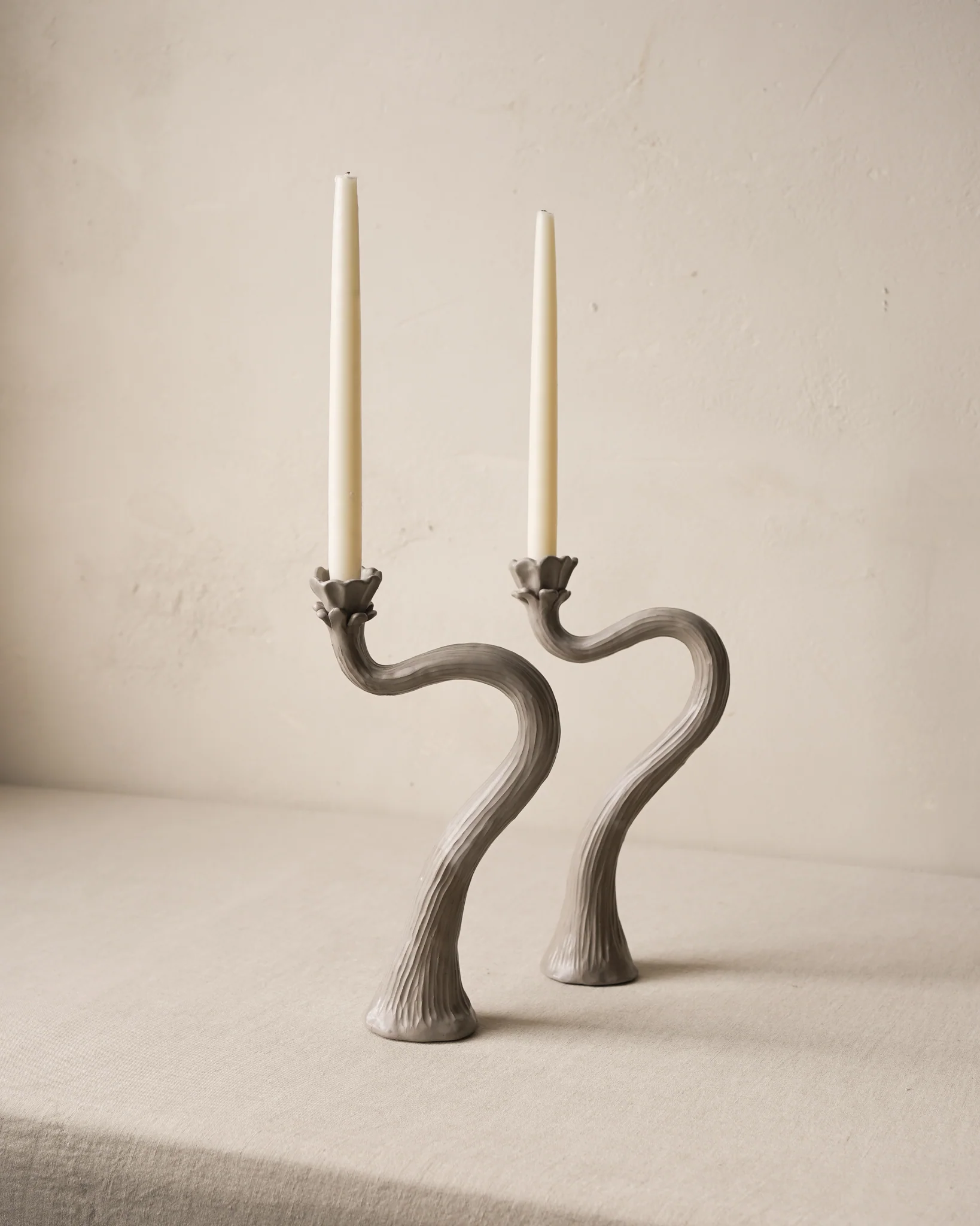 Desert Flower Candlestick Pair - Image 5