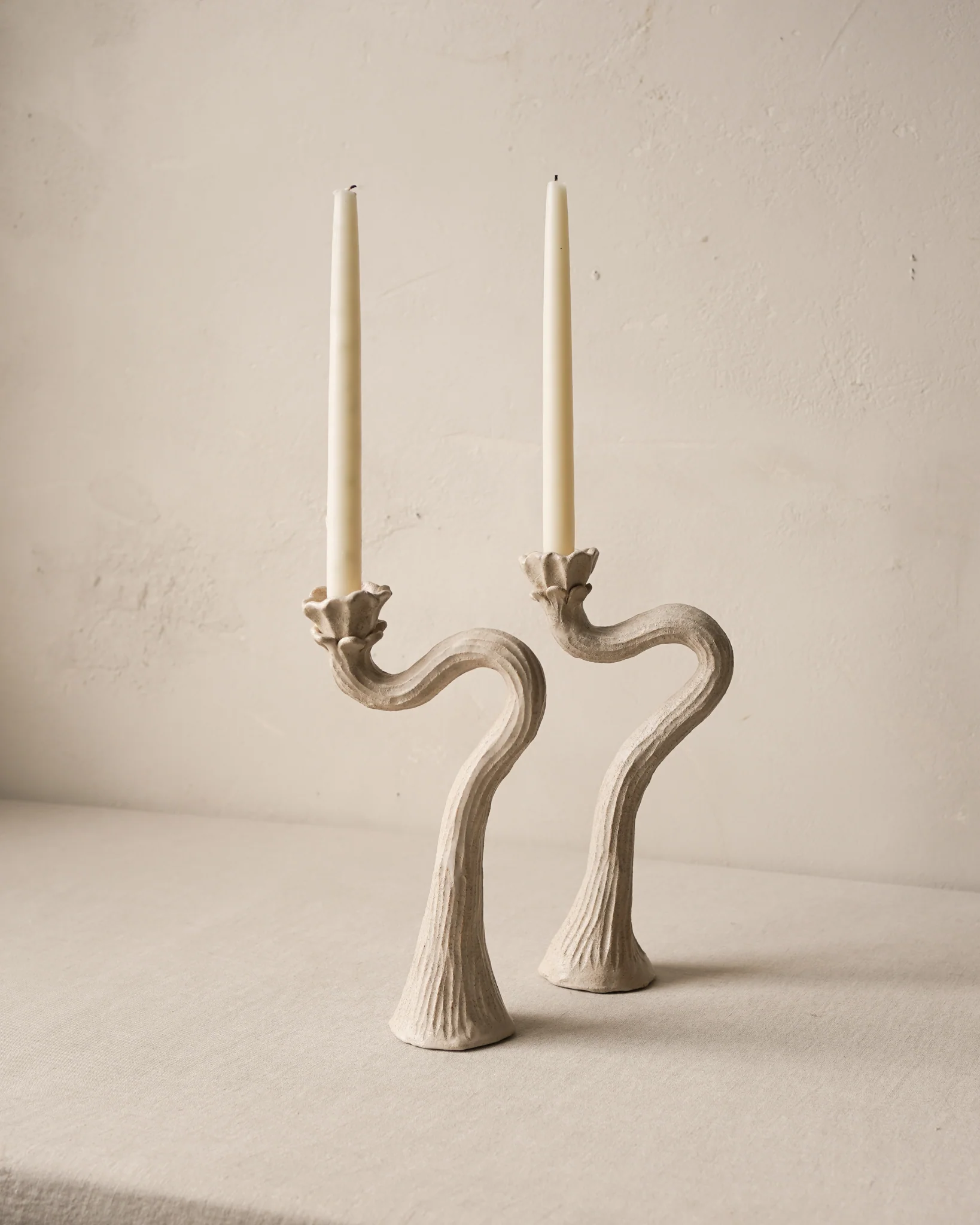 Desert Flower Candlestick Pair - Image 7