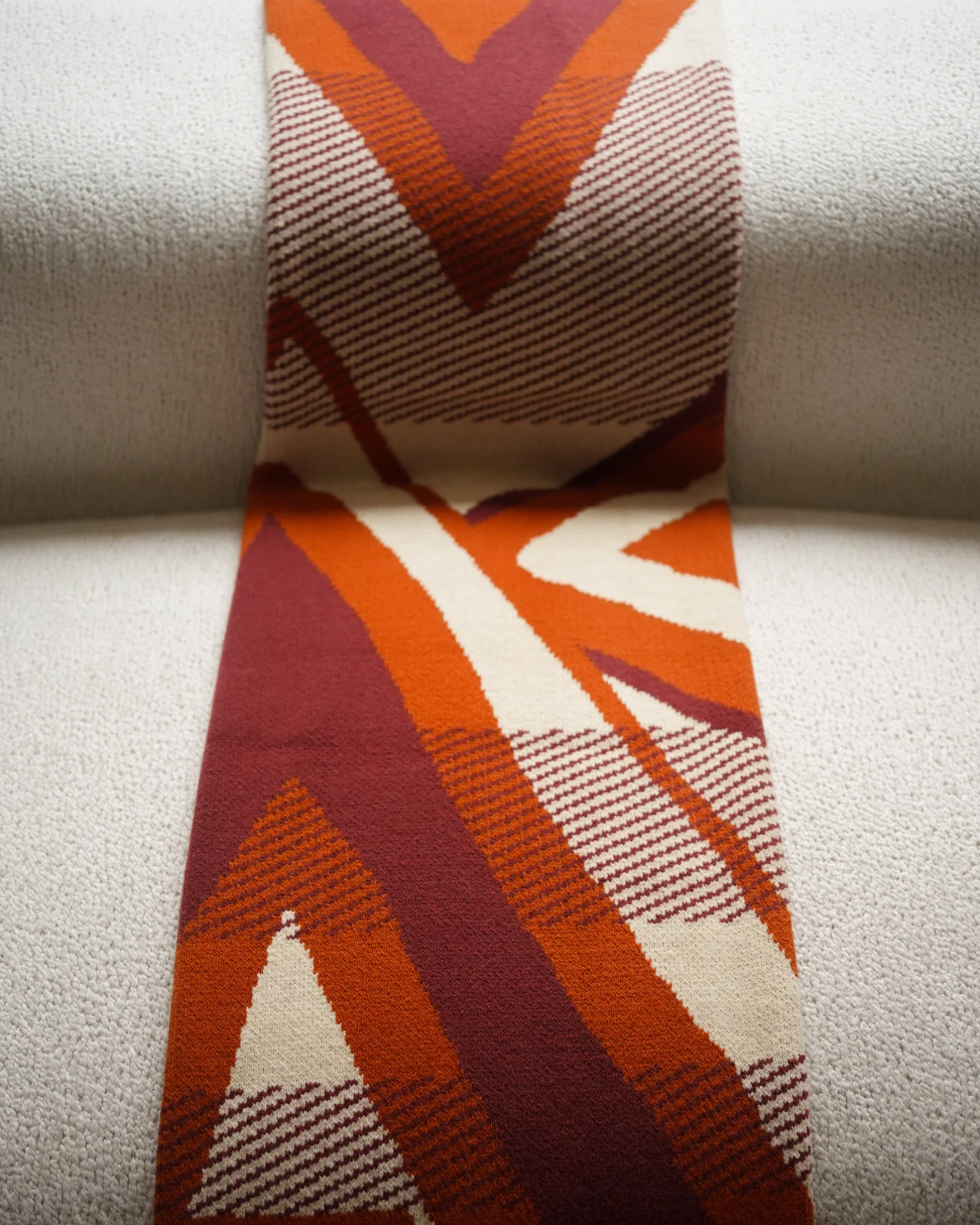 Rambouillet Throw in Rust - Image 6
