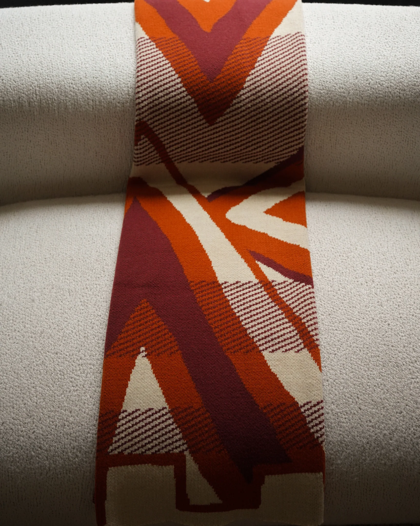 Rambouillet Throw in Rust - Image 7