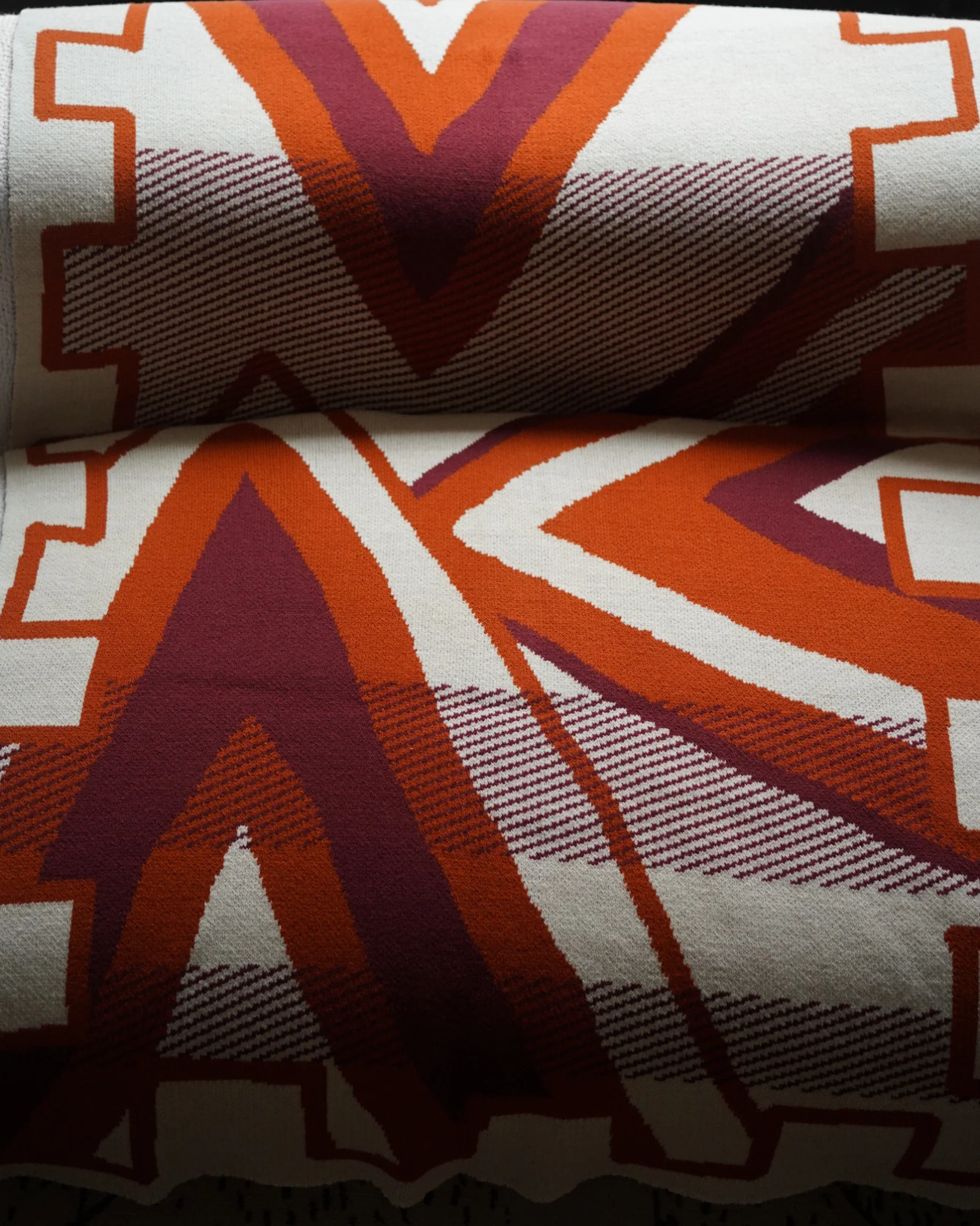 Rambouillet Throw in Rust - Image 8