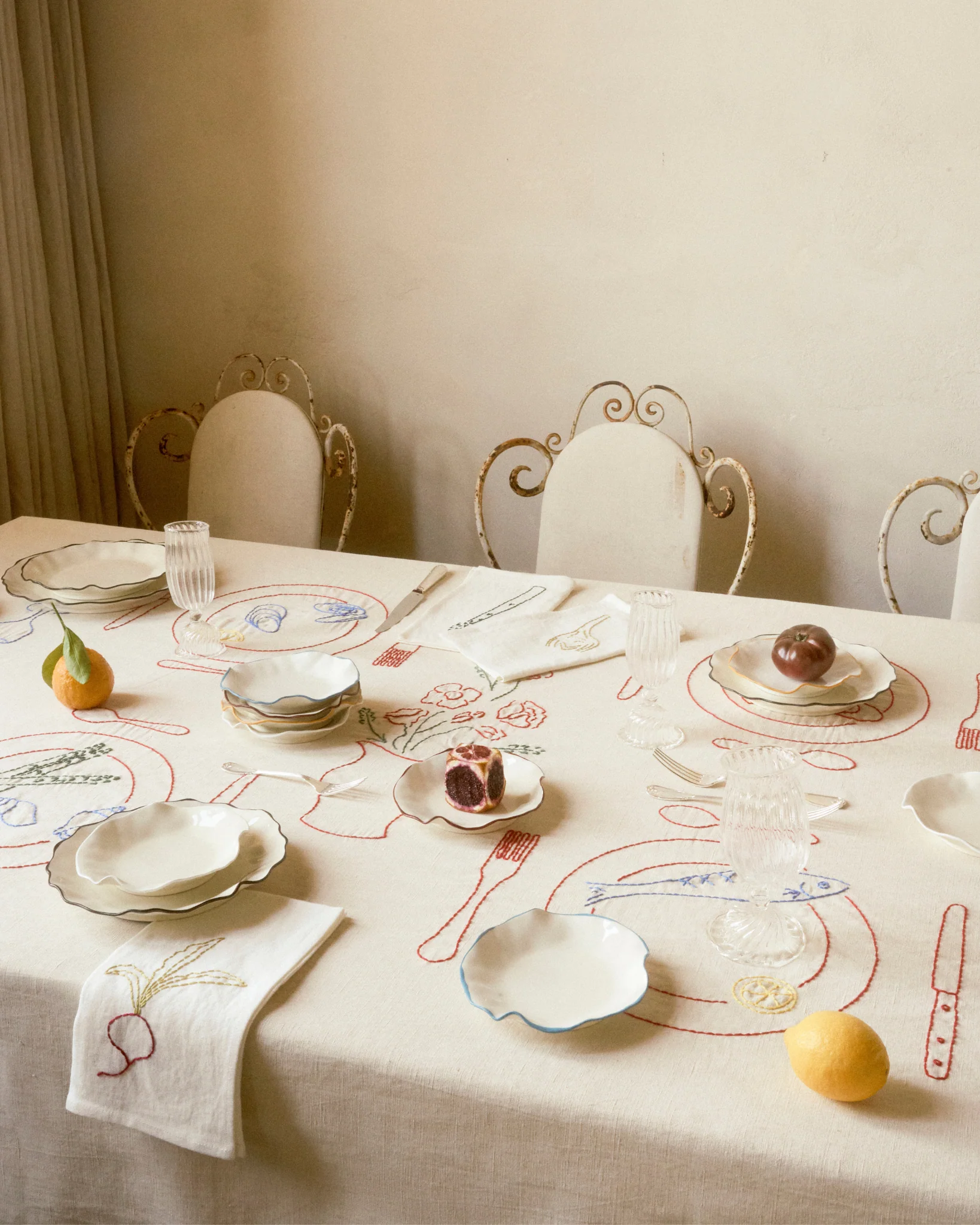 Repas du Bistrot Tablecloth - Image 2