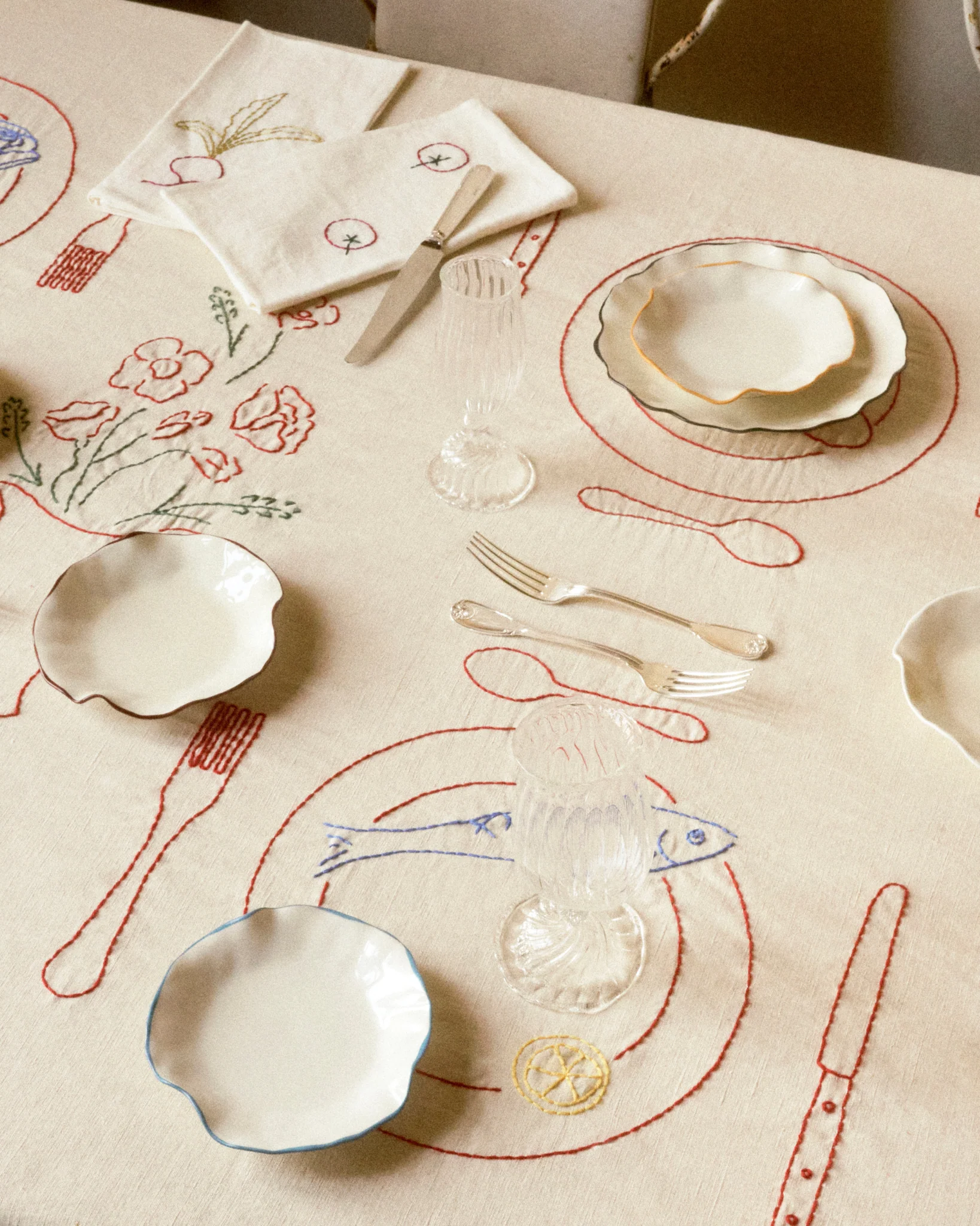 Repas du Bistrot Tablecloth - Image 3