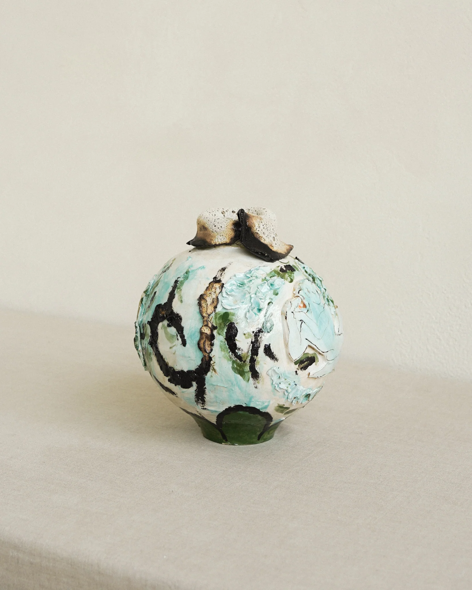 Medium Moon Jar X - Image 3