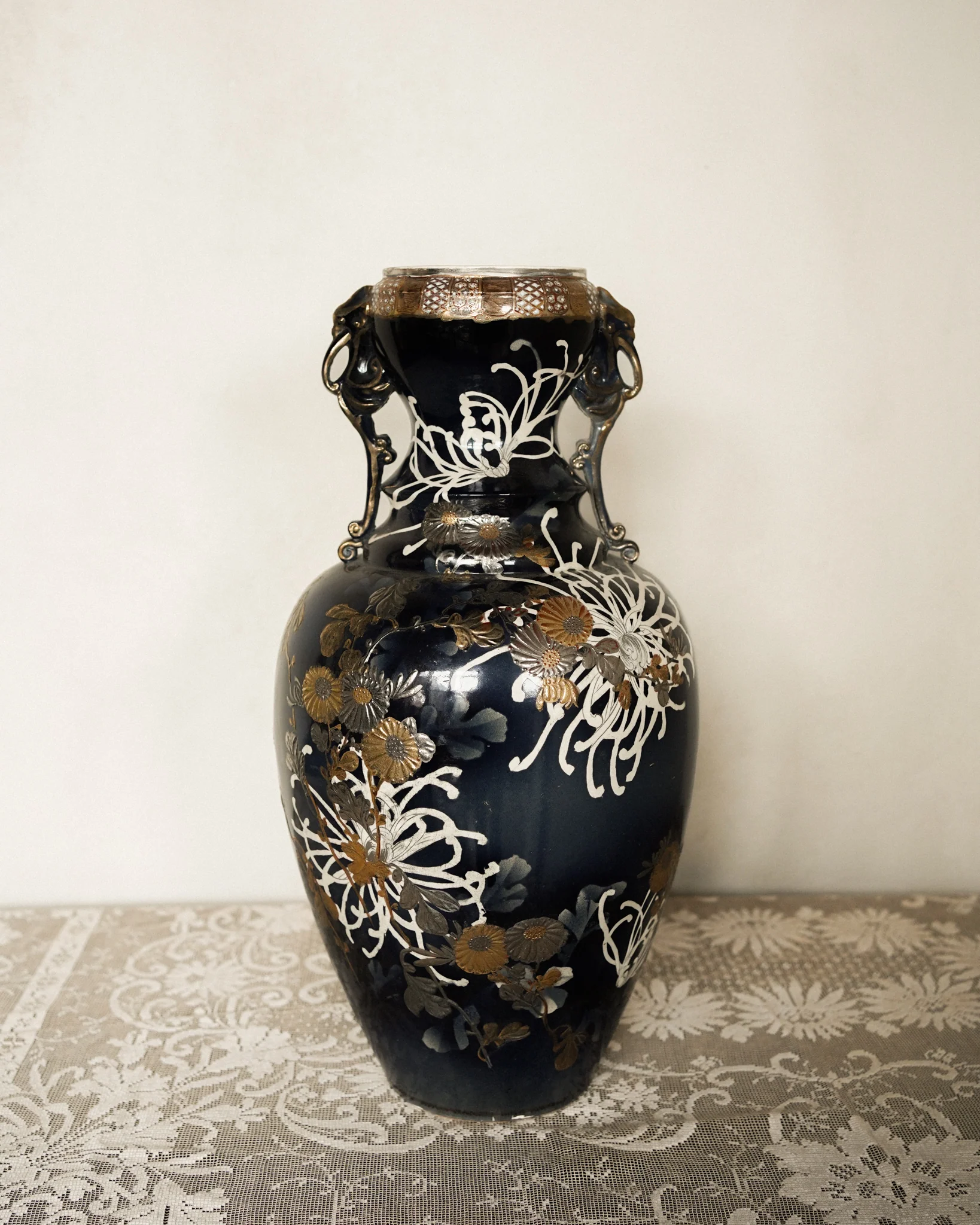 Porcelain Chrysanthemum Vase