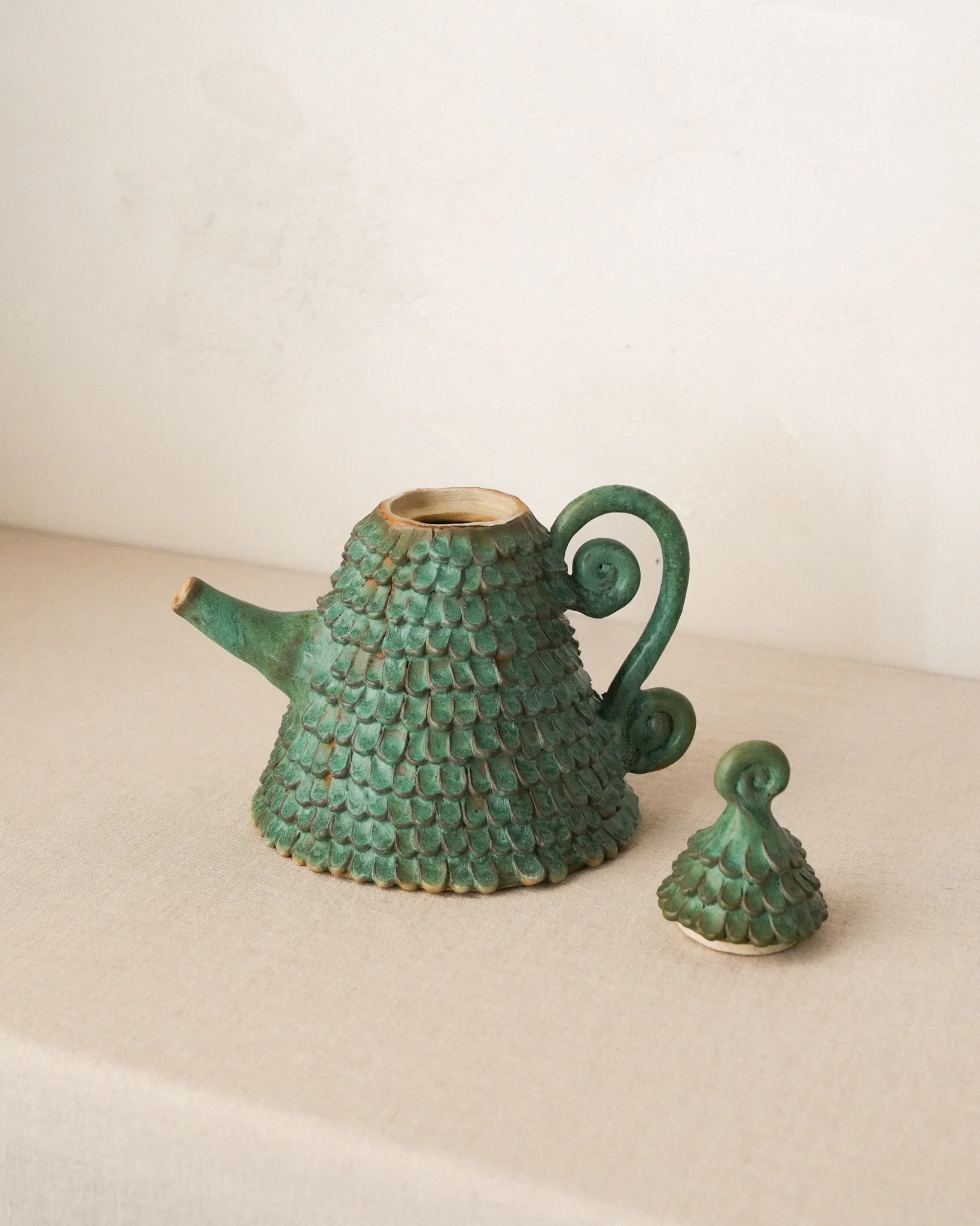 Peculiar Patina Teapot - Image 2