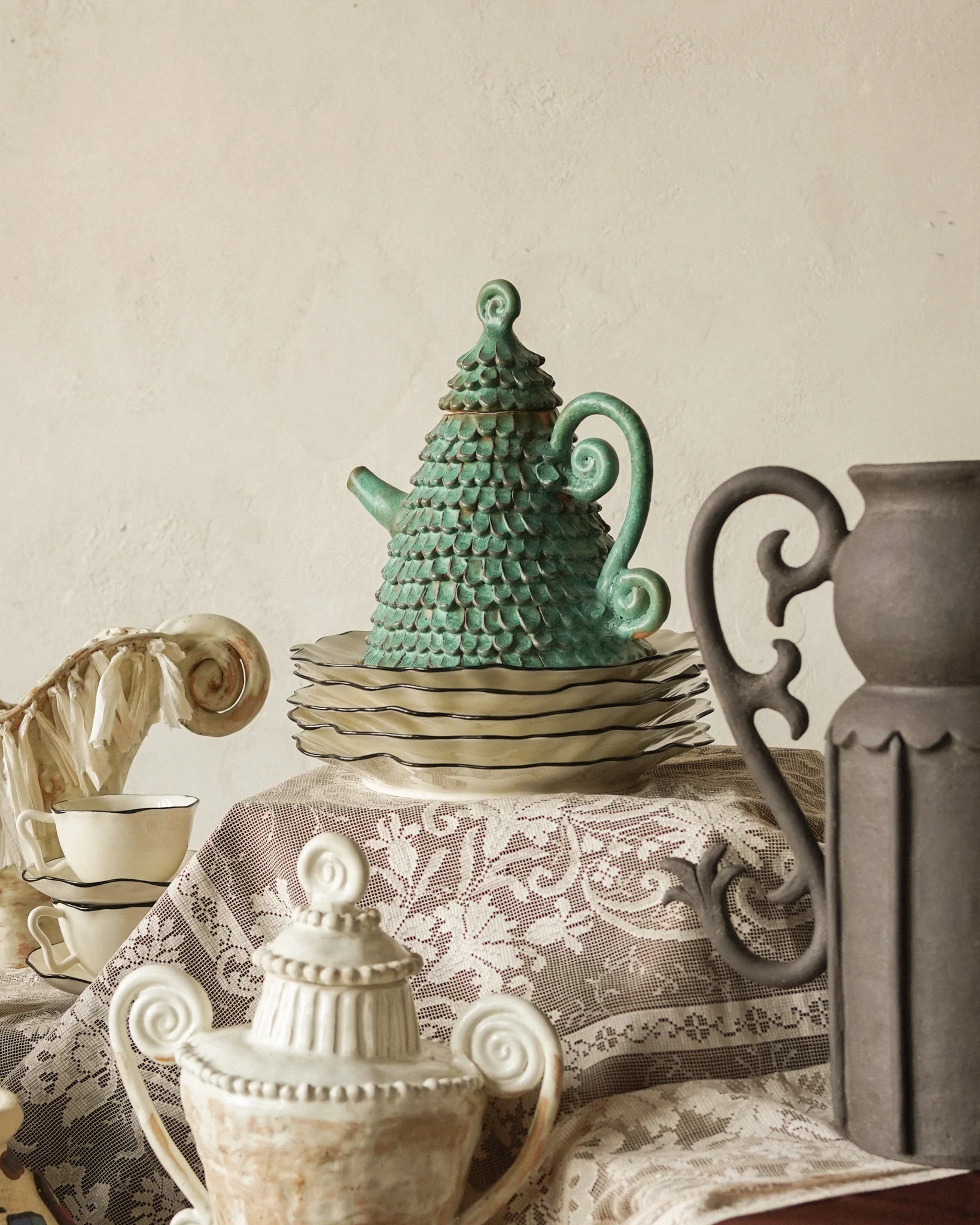 Peculiar Patina Teapot - Image 3