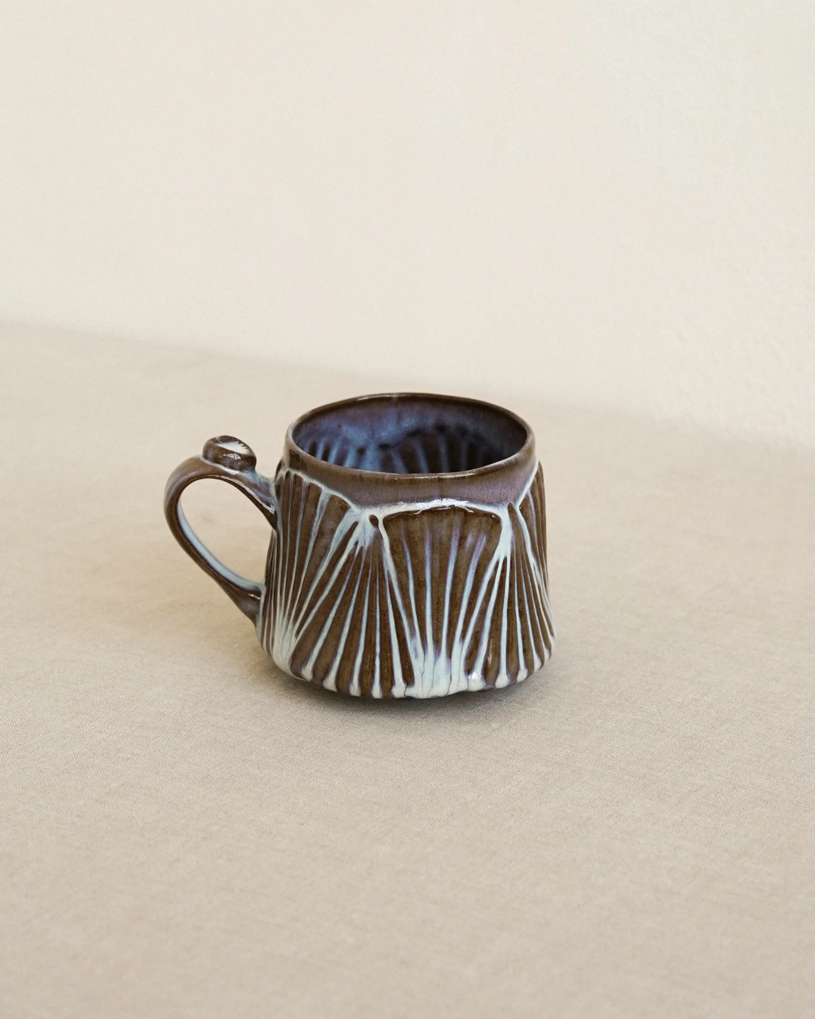 Scallop Mug Rising Moon