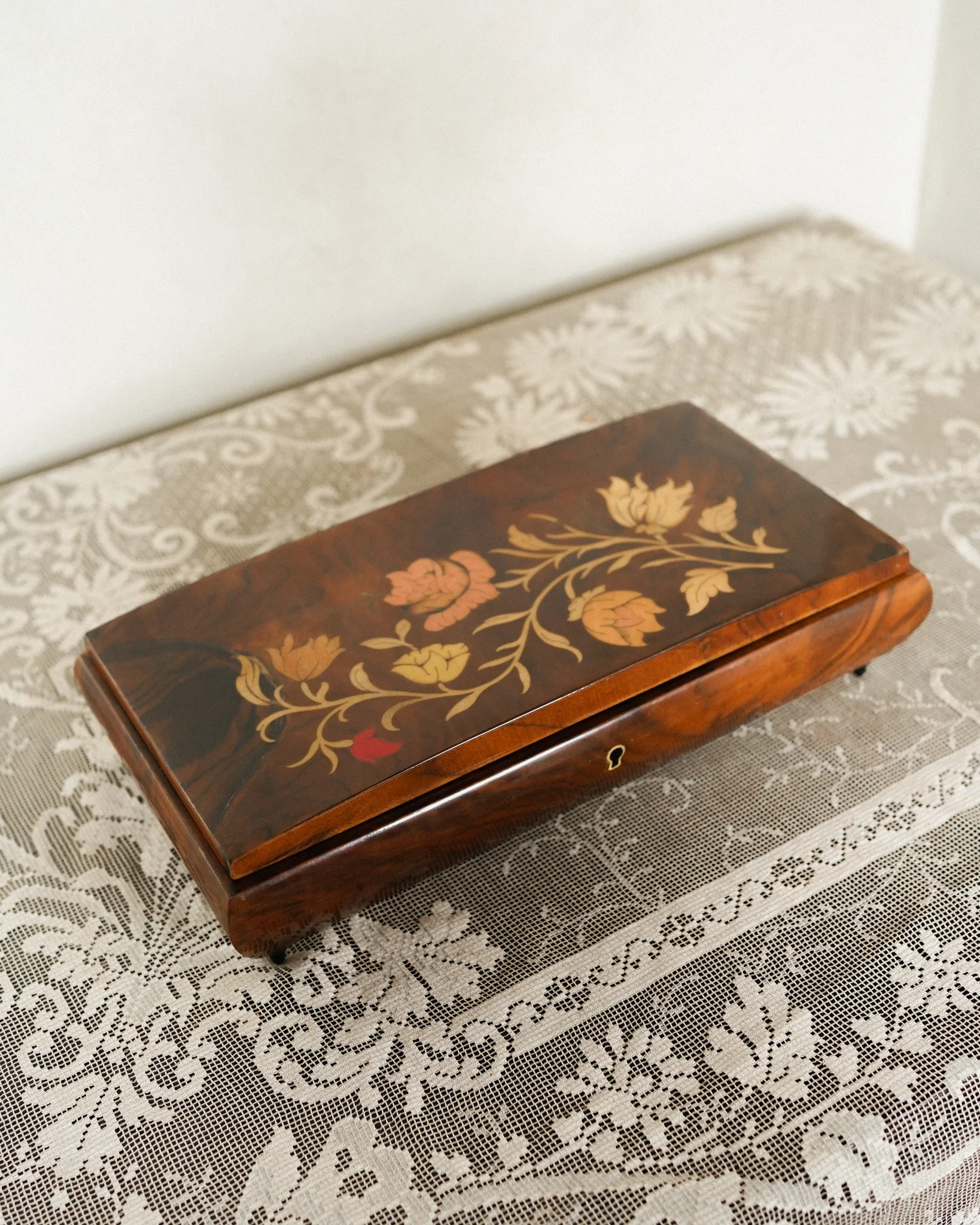 Italian Inlaid Music Box