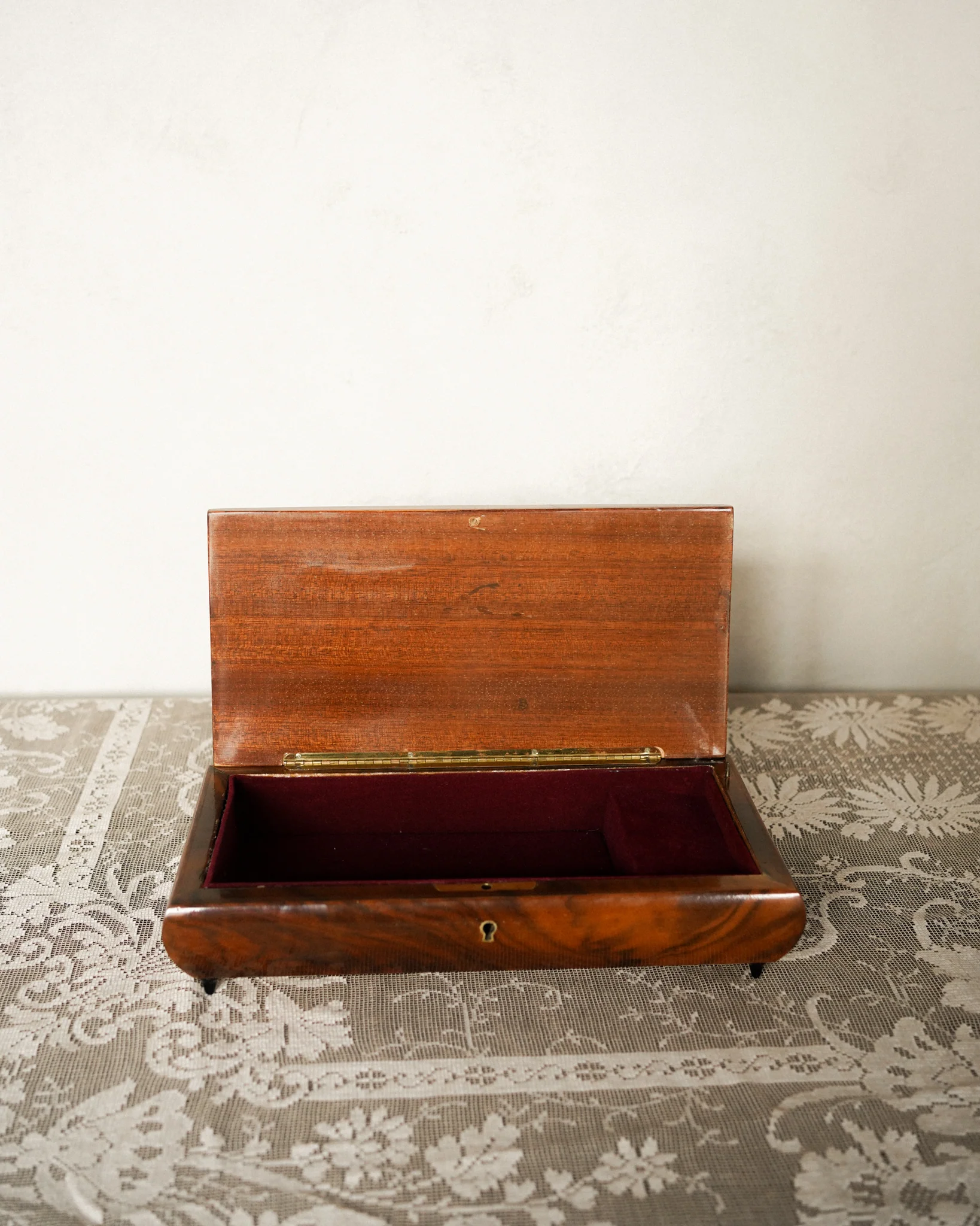 Italian Inlaid Music Box - Image 2