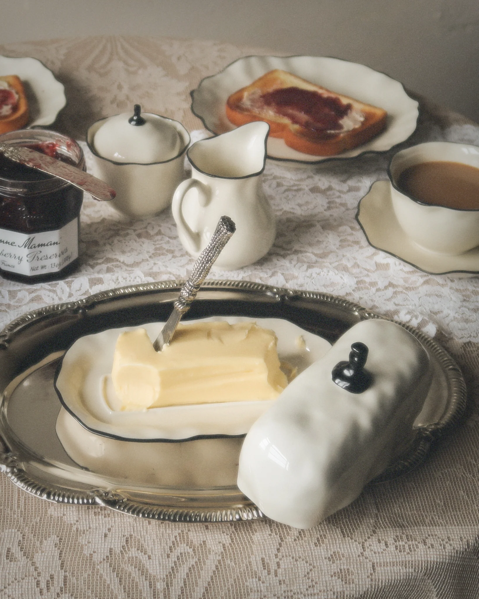 Ribbon Butter Dish - Image 3