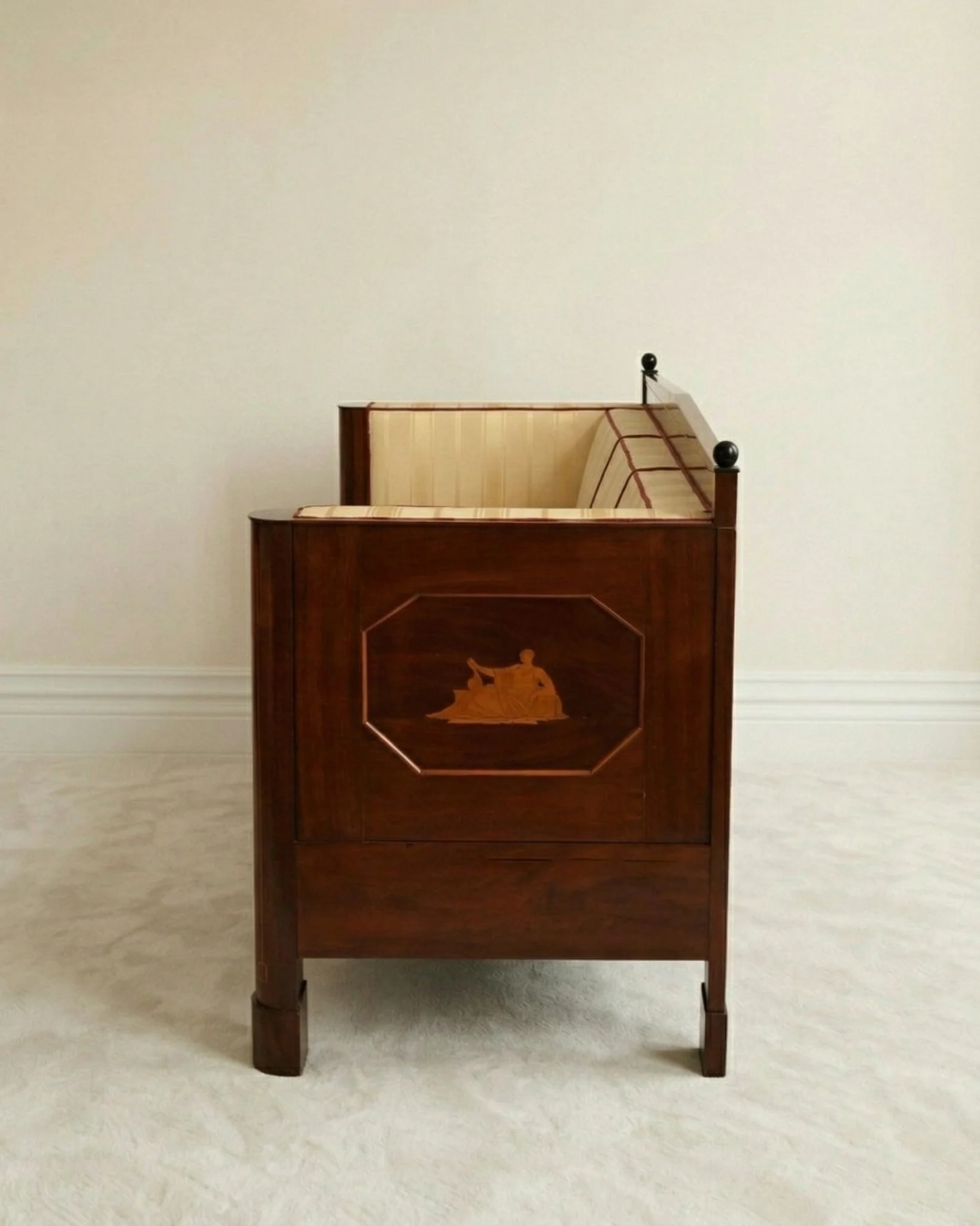 Vintage Biedermeier Style Sofa - Image 3